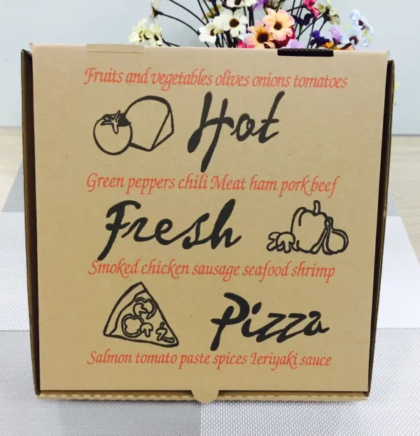 Brown Pizza Box 8inch-20cm